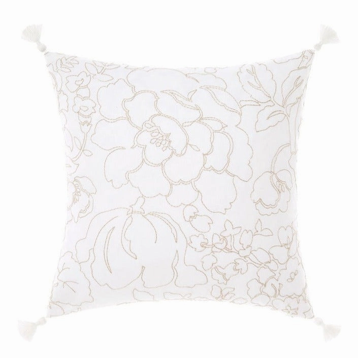 Florentina Natural Cushion Grace by Linen House