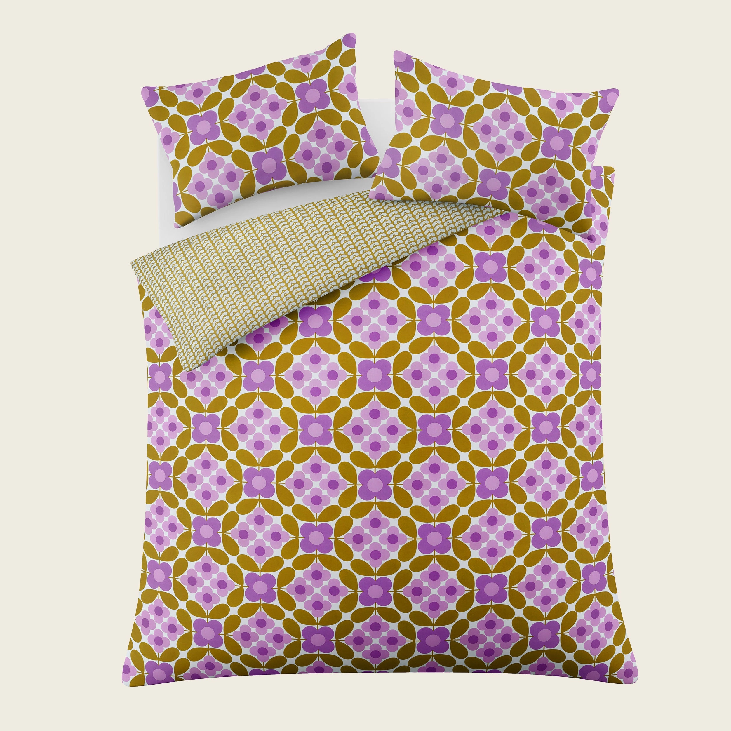 Flower Tile Bed Linen Set