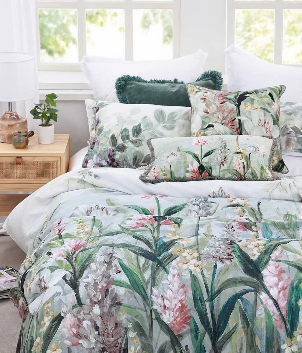 Hathaway Quilt Cover Set by MM Linen