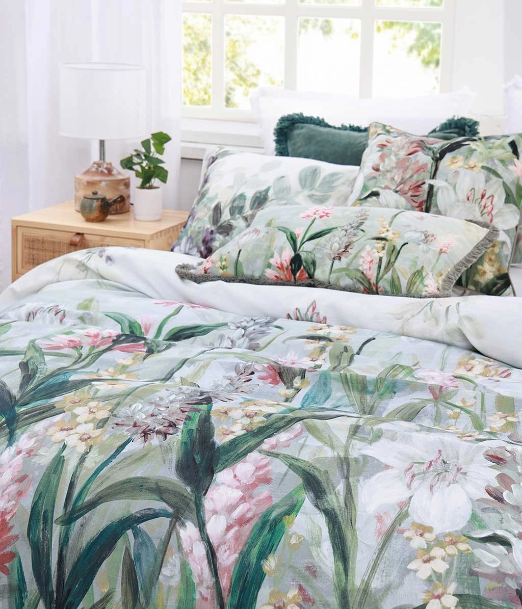 Hathaway Quilt Cover Set by MM Linen
