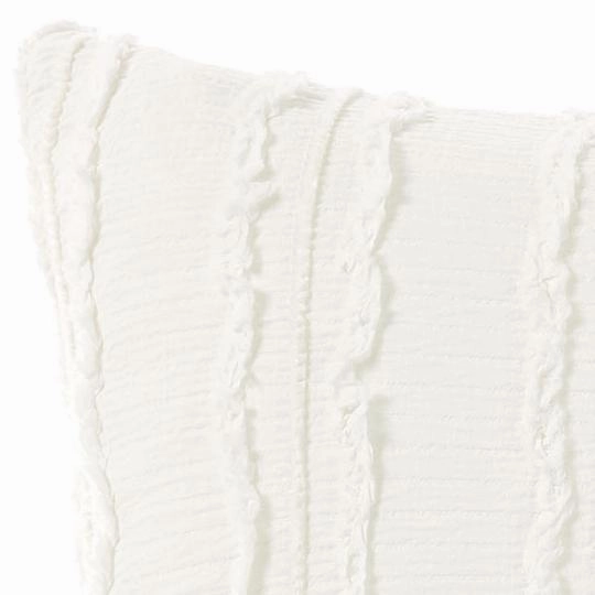 Heather White Quilt Cover Set by Linen House