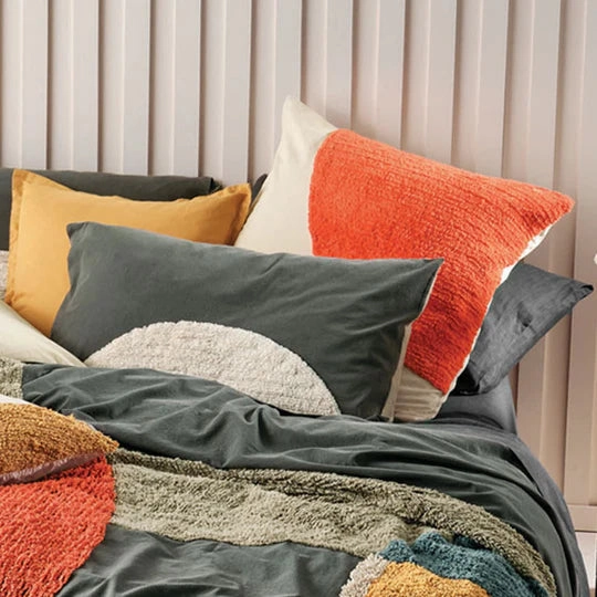 Herman Square Filled Cushion 48 x 48cm by Linen House