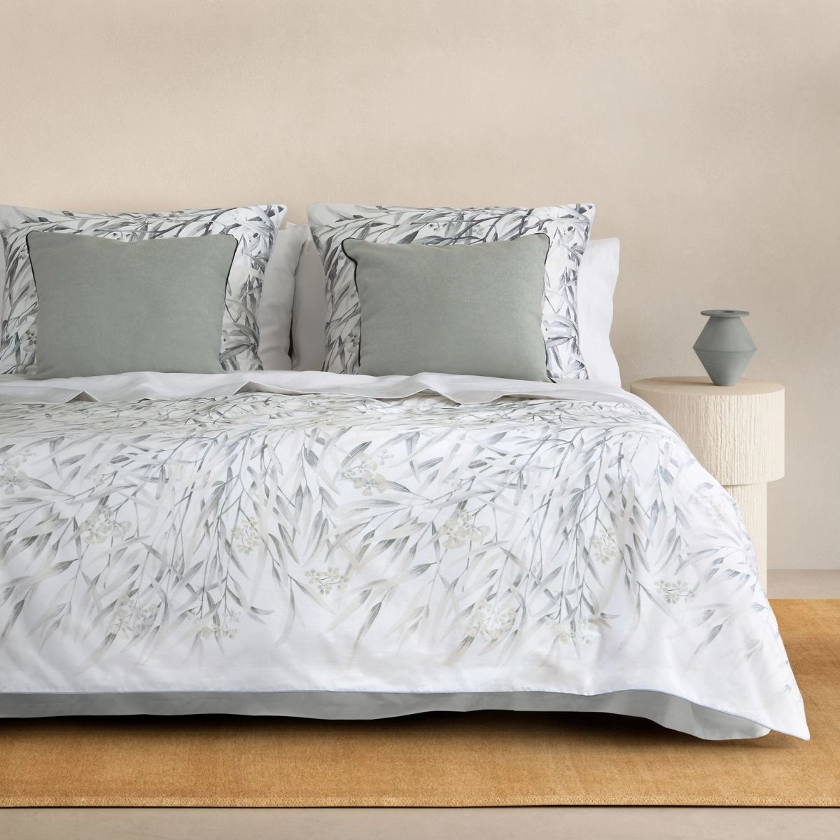 Hinterland Frost Grey Quilt Cover Set by Sheridan