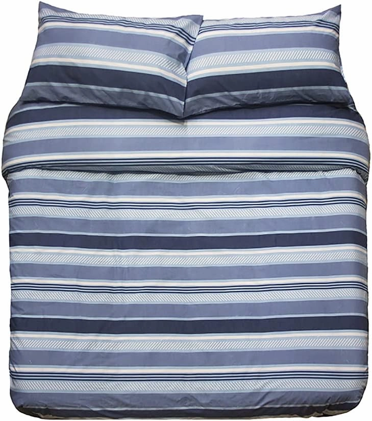 Indiana Blue Commercial Quilt Cover Set by Bambury