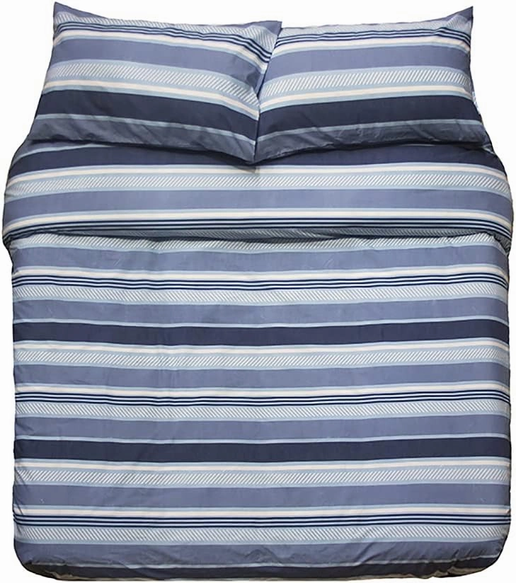 Indiana Blue Commercial Quilt Cover Set by Bambury