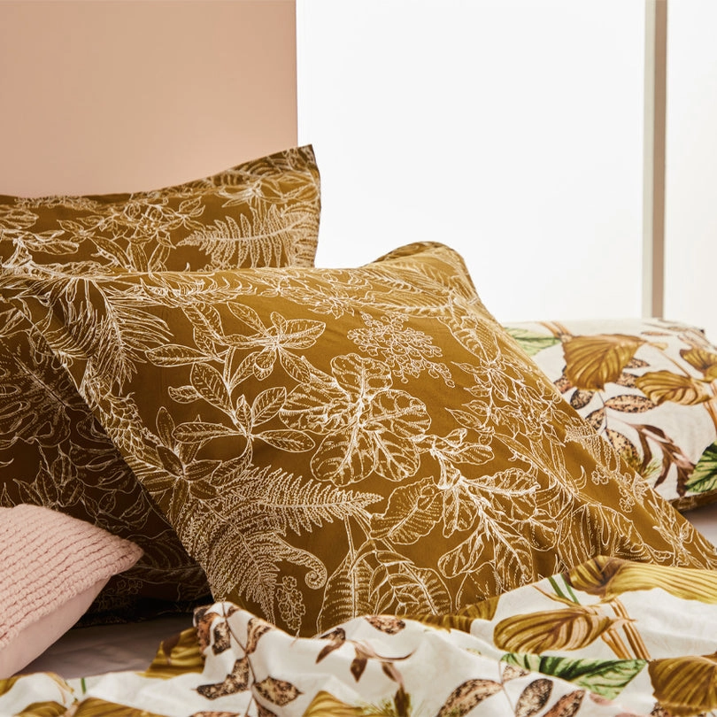 Juno White Quilt Cover Set by Logan & Mason