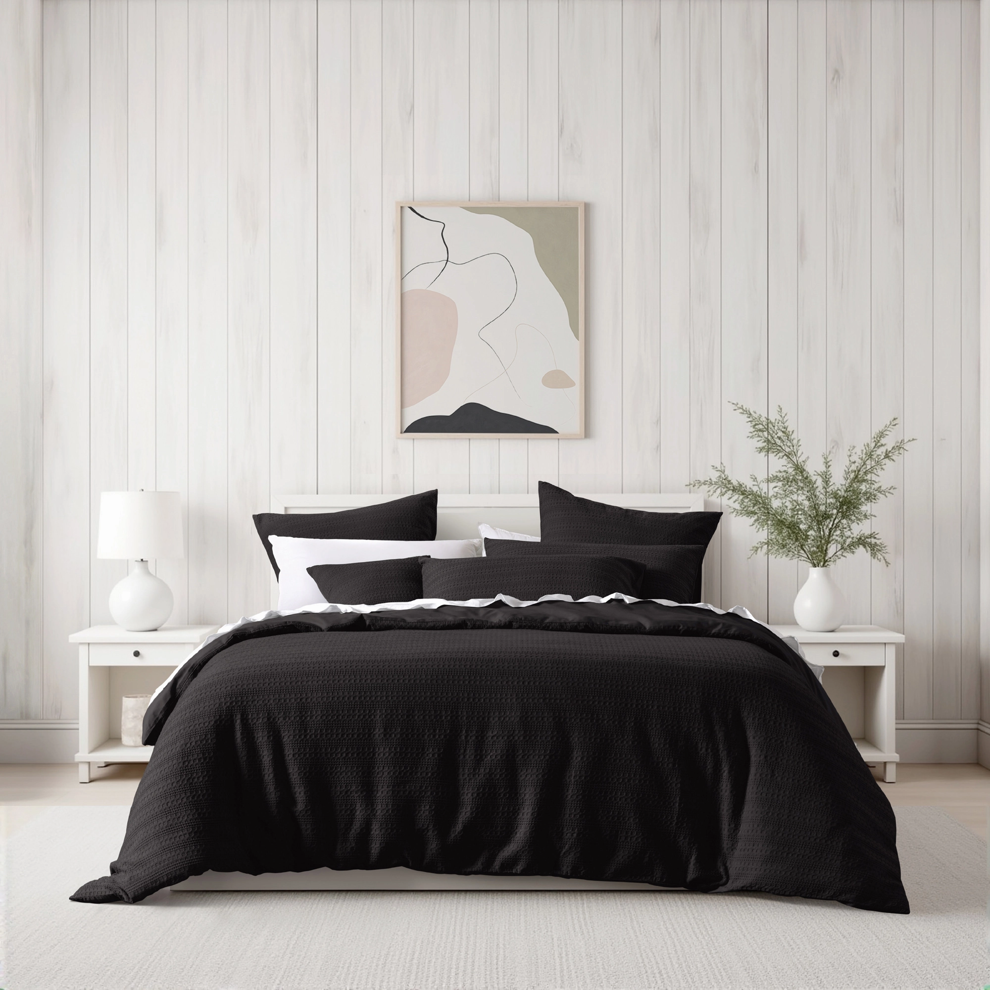 Kahlani Chocolate Quilt Cover Set By Bianca