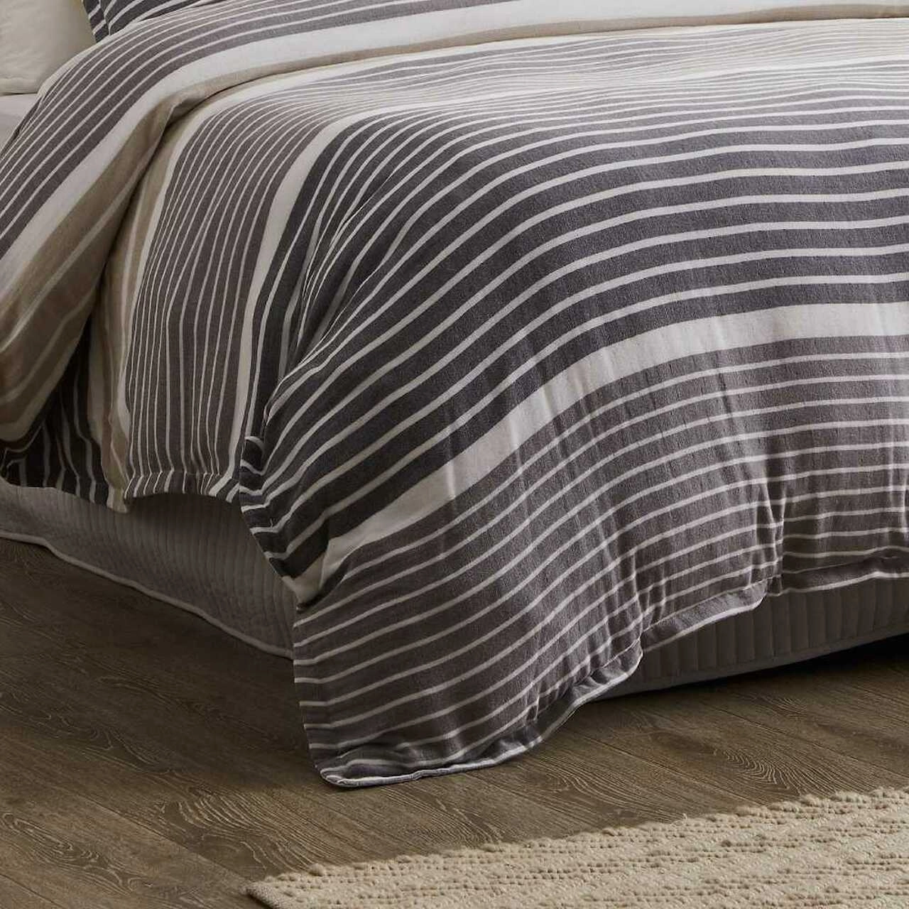 Kalan Natural Quilt Cover Set by Private Collection