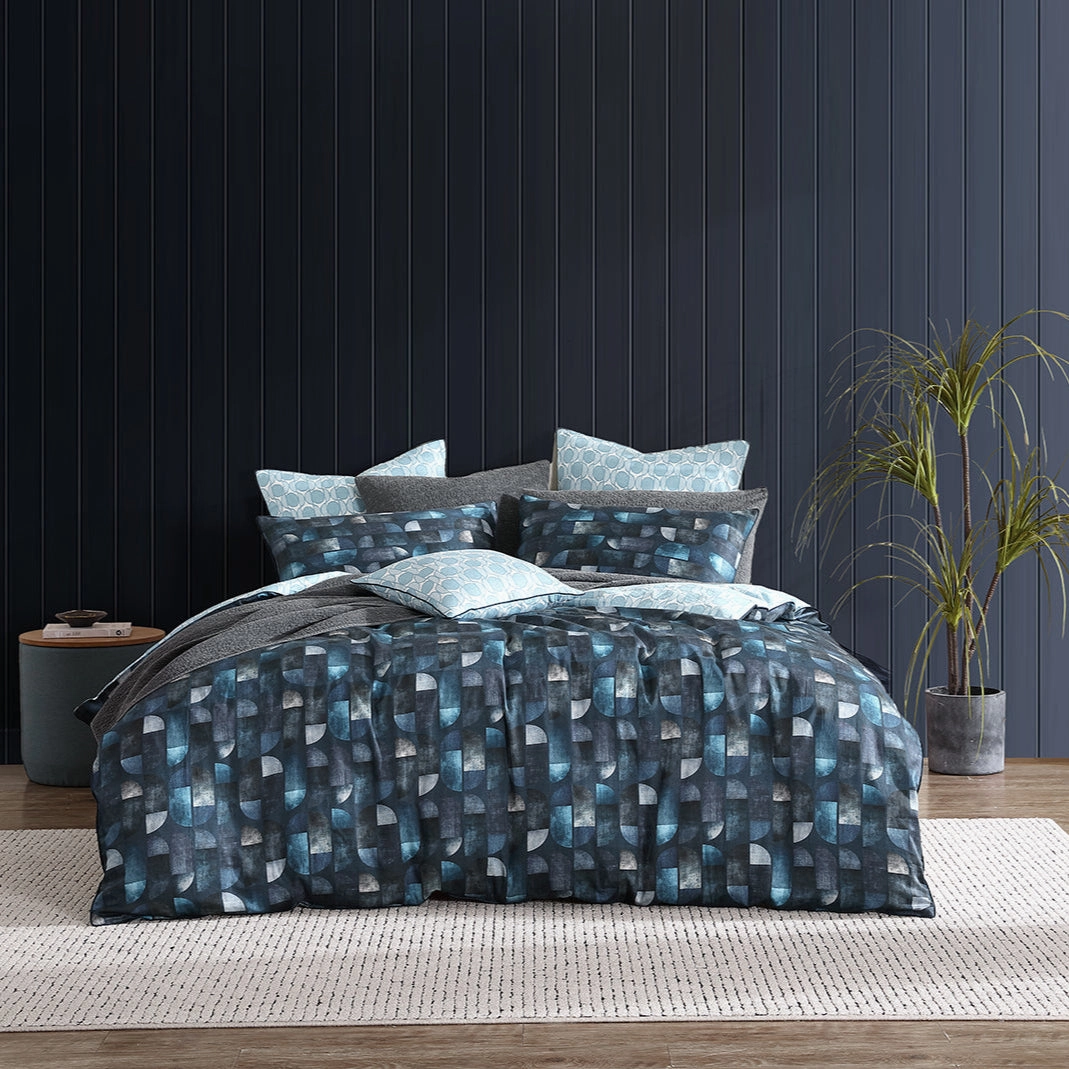 Keanu Quilt Cover Set by Logan and Mason