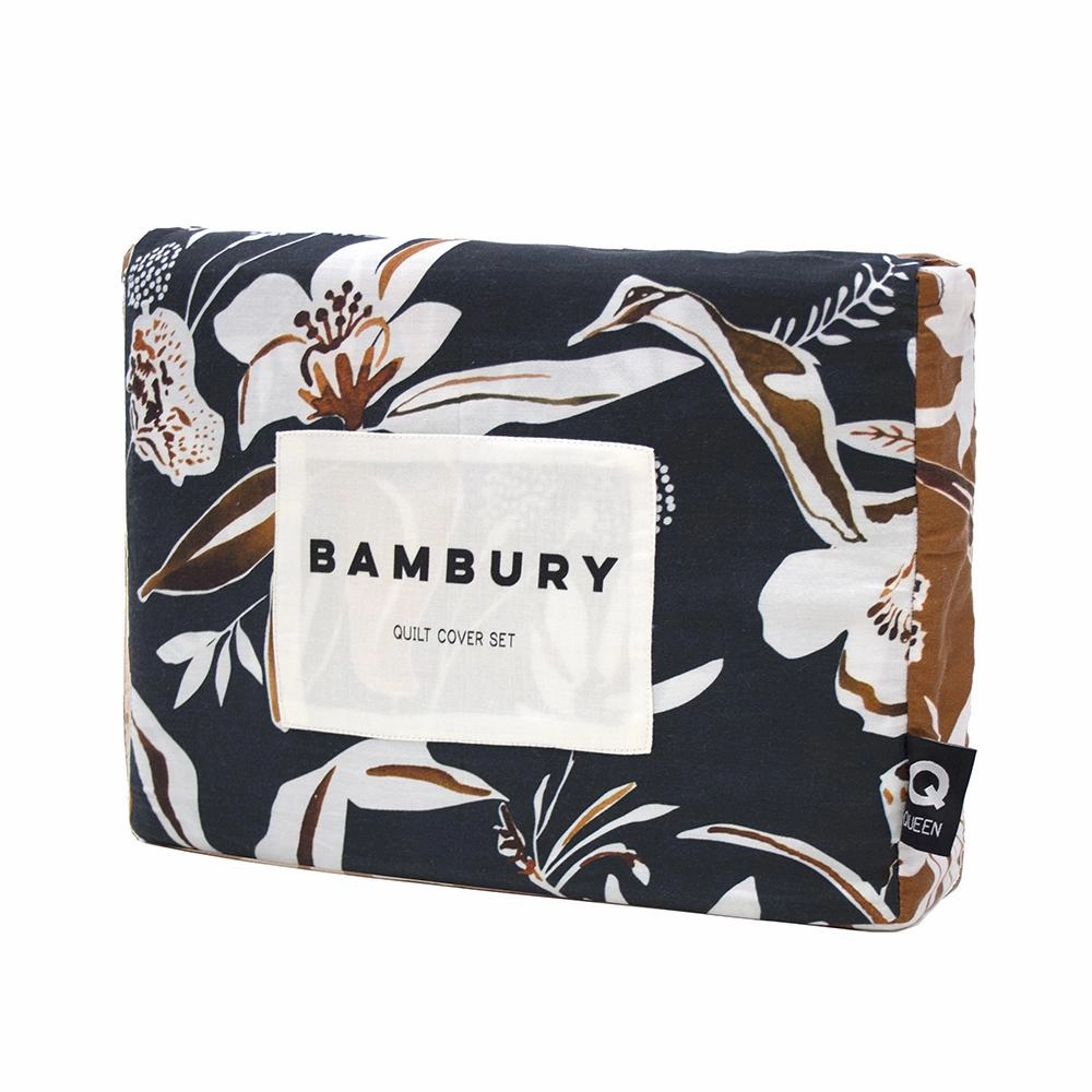 Kennedy Quilt Cover Set by Bambury