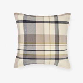 Lennon Stone European Pillowcase by Linen House