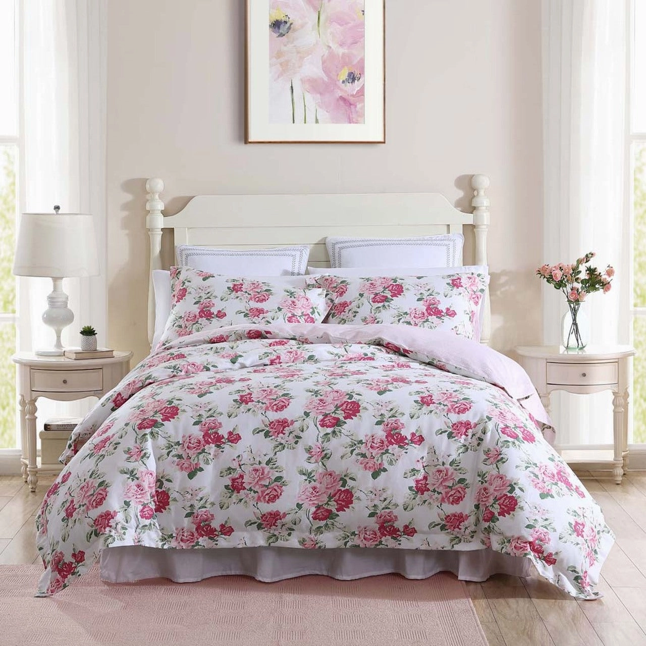 Lidia Quilt Cover Set by Laura Ashley