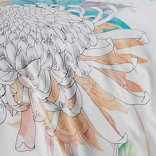 Lowanna White Quilt Cover Set by Logan & Mason