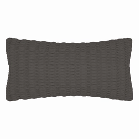 Loxton Charcoal Long Cushion by Private Collection