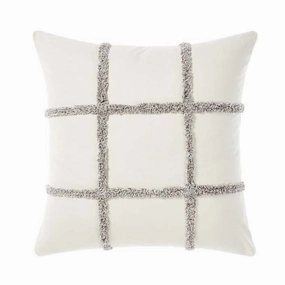 Lyndon Charcoal European Pillowcase by Linen House