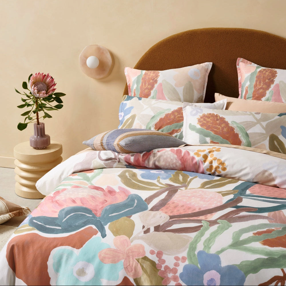 Maeve Quilt Cover Set by Linen House