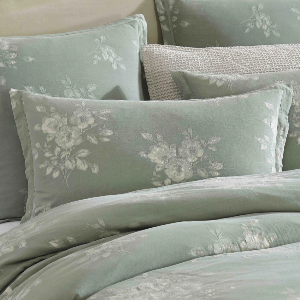 Maisey Moss Quilt Cover Set by Private Collection