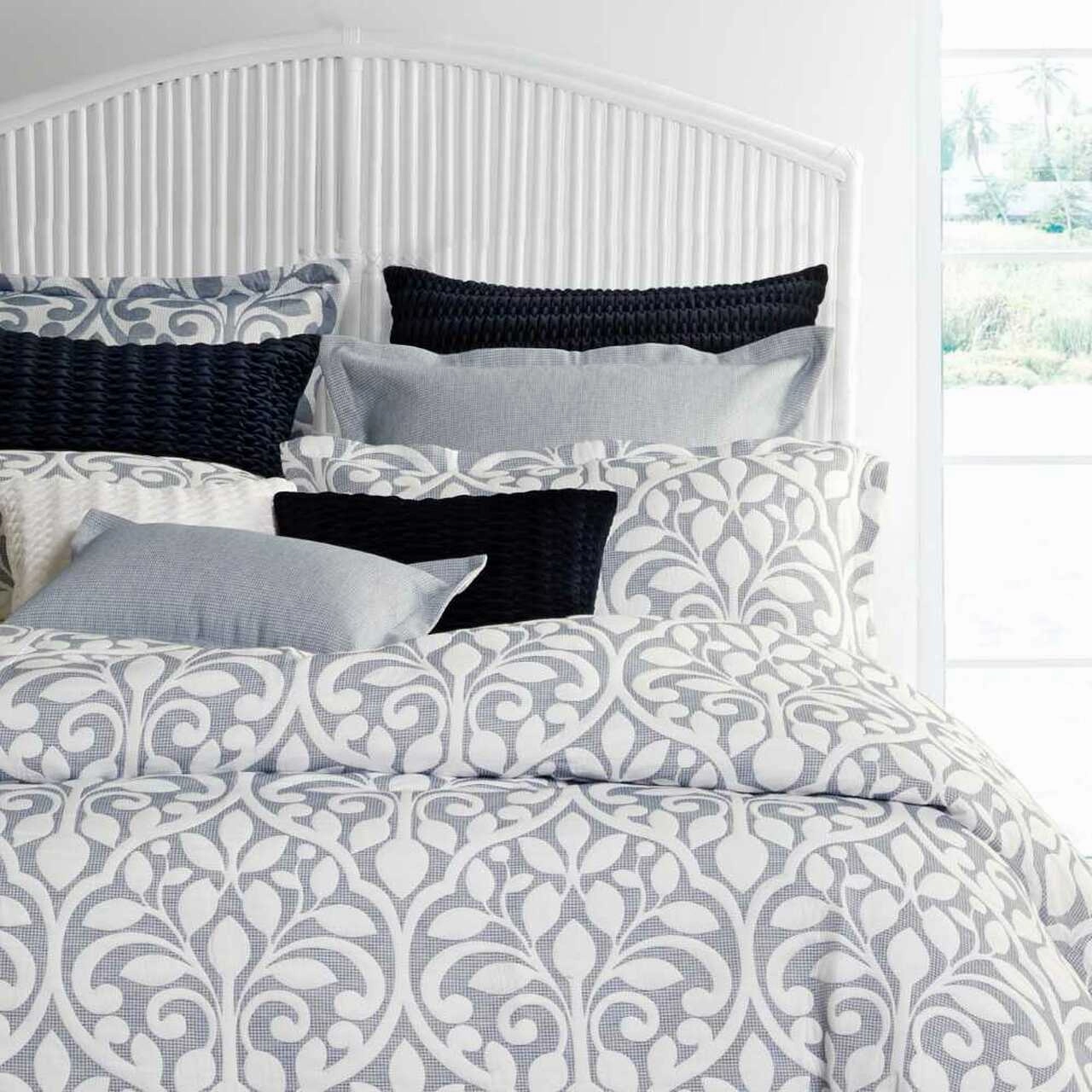 Marina Blue Quilt Cover Set by Private Collection