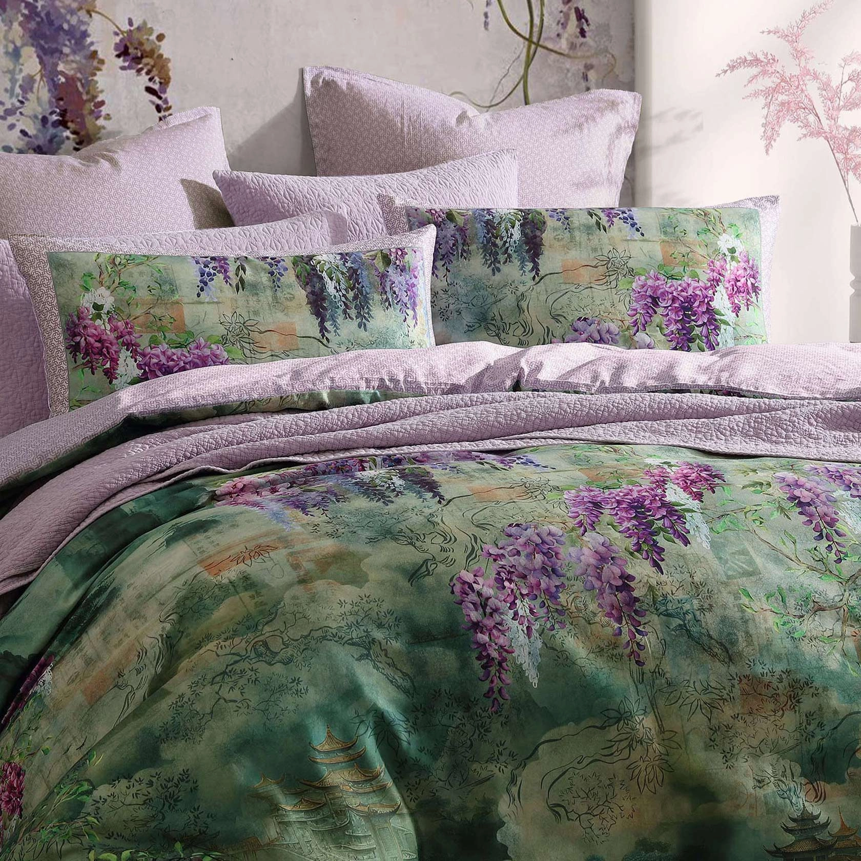 Miko Quilt Cover Set by Logan and Mason