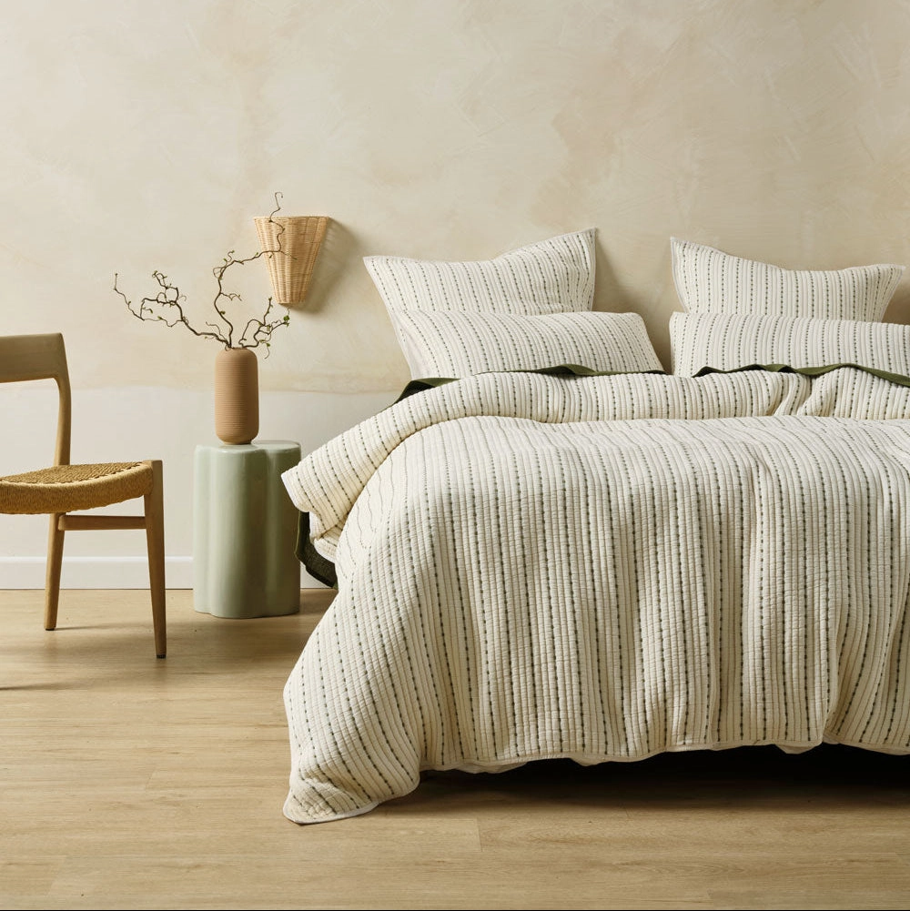 Millbrooke Vanilla European Pillowcase by Linen House
