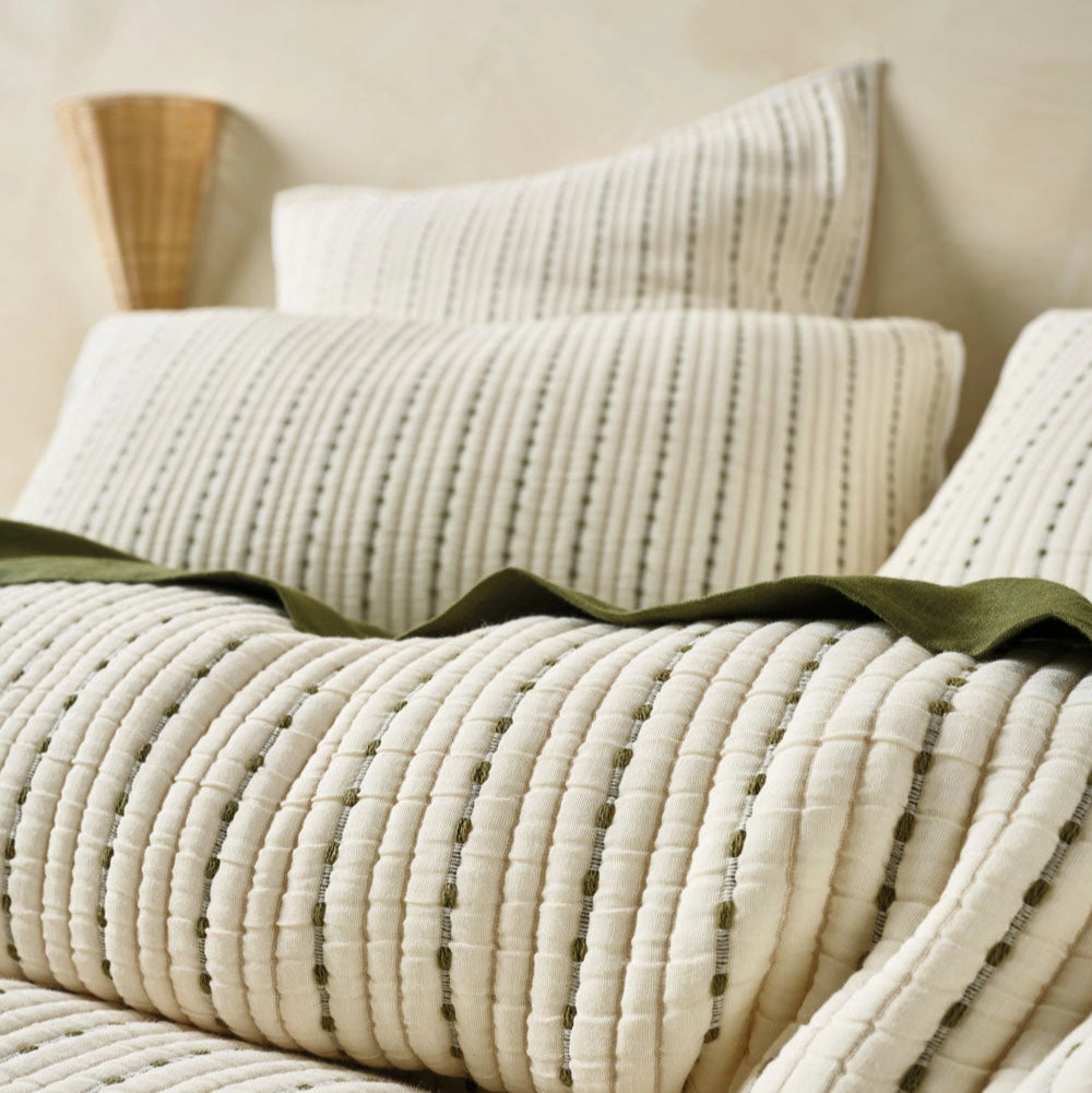 Millbrooke Vanilla European Pillowcase by Linen House