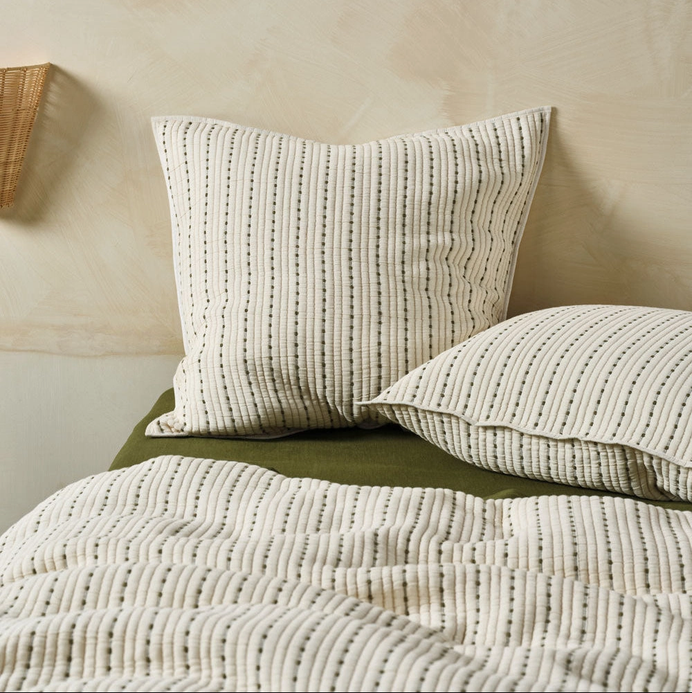 Millbrooke Vanilla European Pillowcase by Linen House