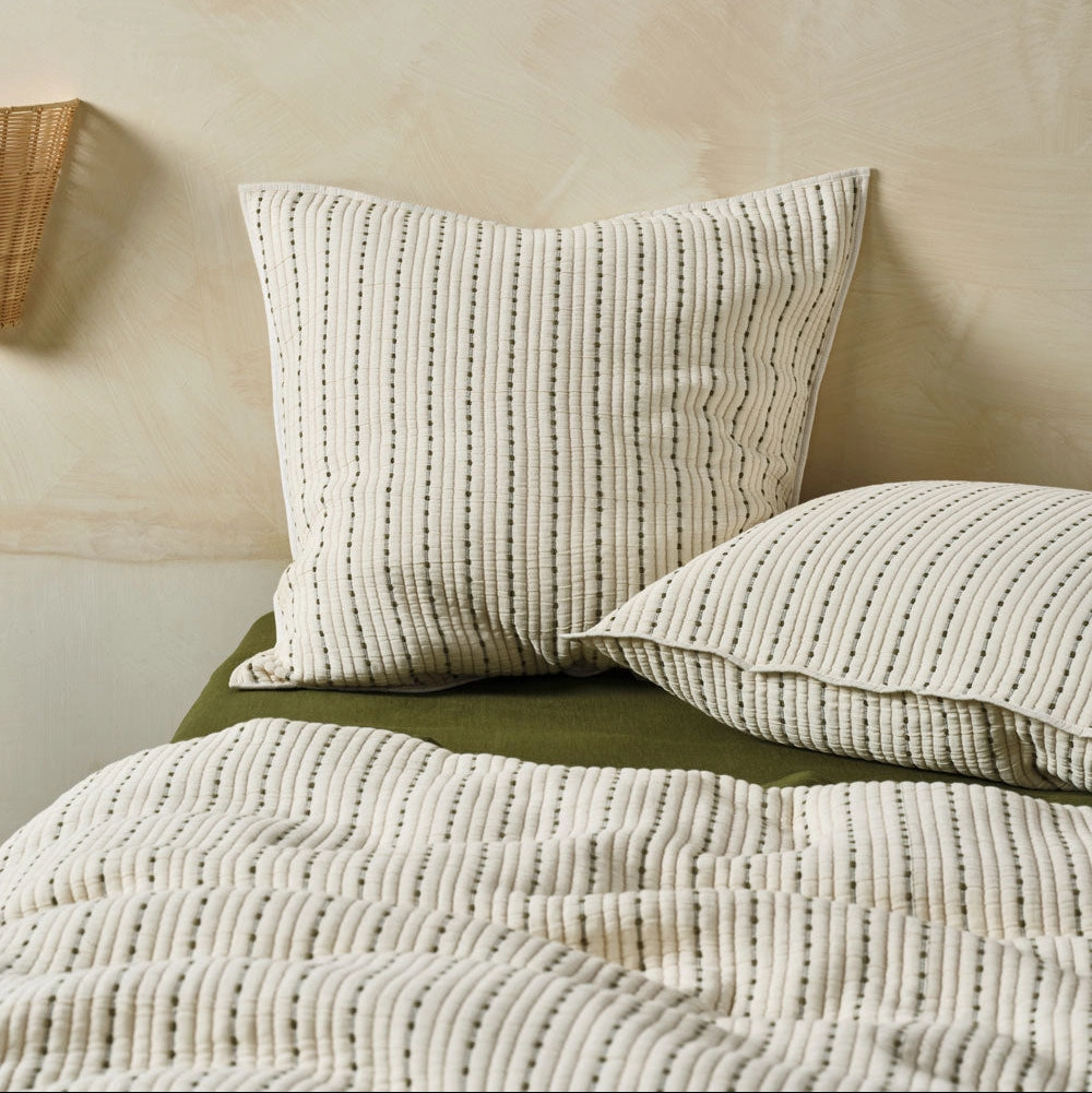 Millbrooke Vanilla Quilt Cover Set by Linen House