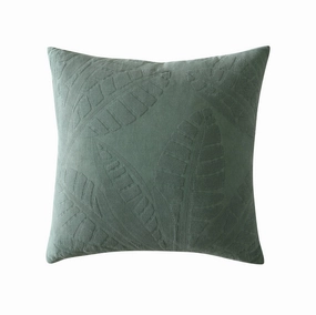 Moana Cilantro Square Cushion by Logan and Mason Platinum