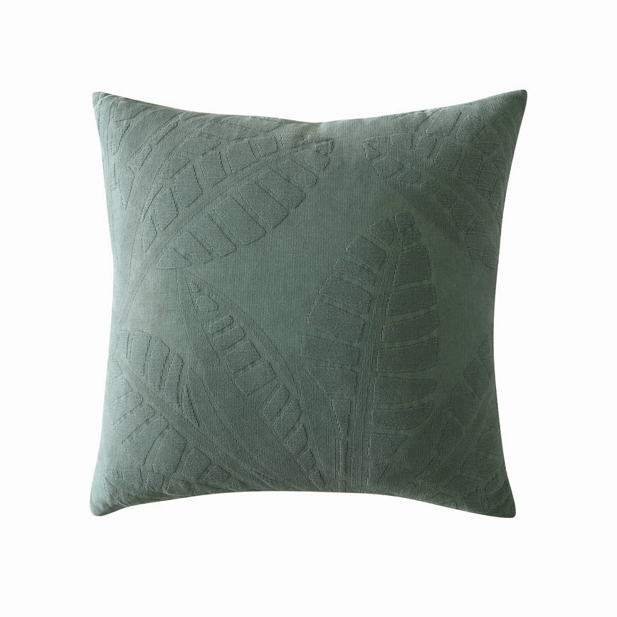 Moana Cilantro Square Cushion by Logan and Mason Platinum