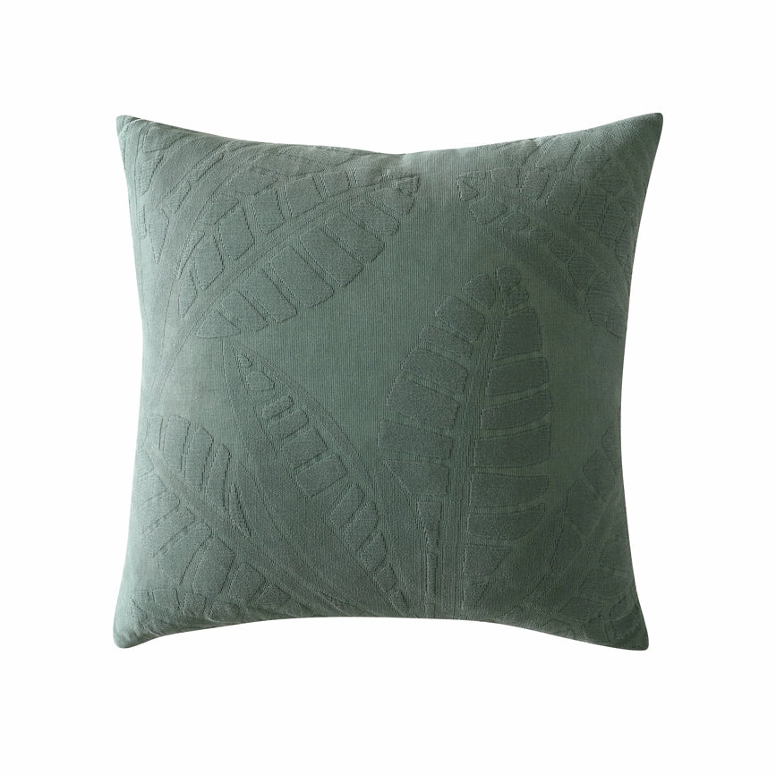 Moana Cilantro Square Cushion by Logan and Mason Platinum
