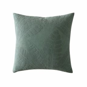 Moana Cilantro Square Cushion by Logan and Mason Platinum