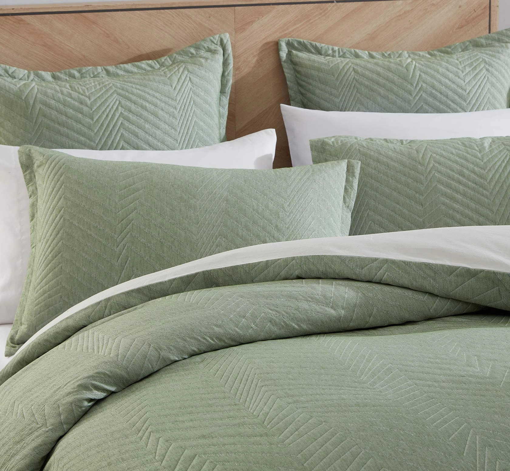 Monty Eucalyptus Quilt Cover Set by Private Collection