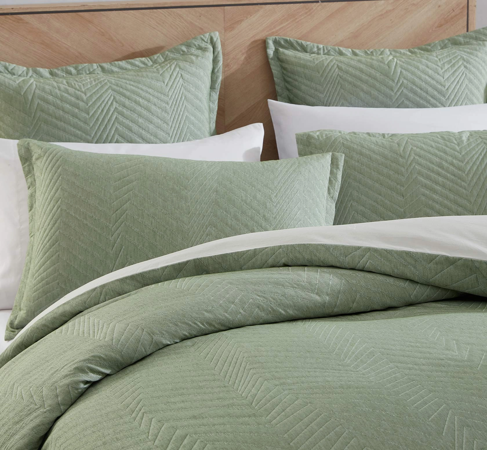 Monty Eucalyptus Quilt Cover Set by Private Collection