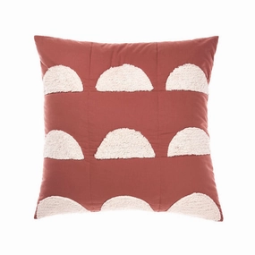 Moonrise Paprika European Pillowcase by Linen House