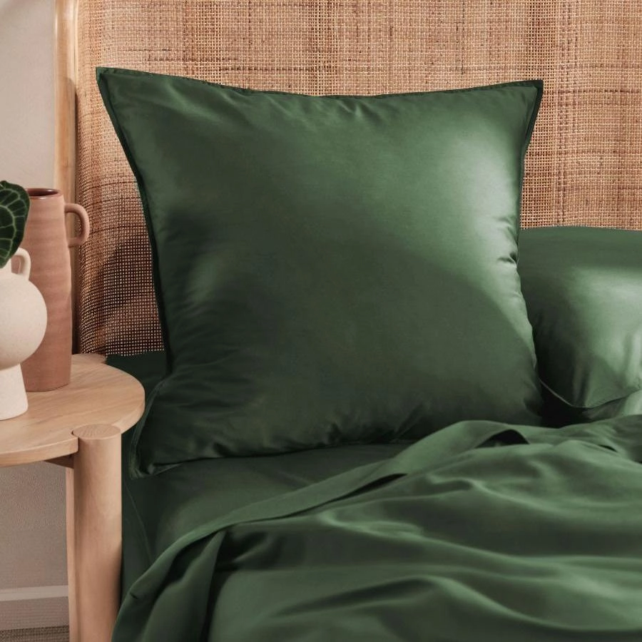 Nara Bamboo Cotton FOREST Quilt Cover Set by Linen House