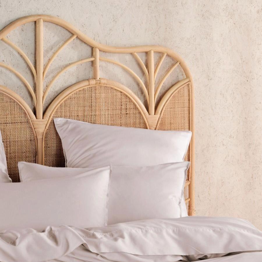 Nara Bamboo Cotton WISTERIA Quilt Cover Set by Linen House