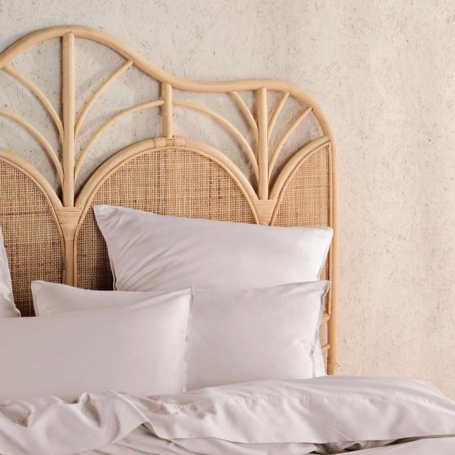 Nara Bamboo Cotton WISTERIA Quilt Cover Set by Linen House