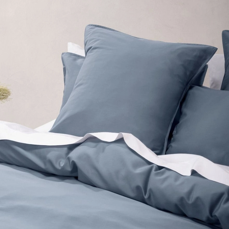 Nara Bluestone European Pillowcase by Linen House