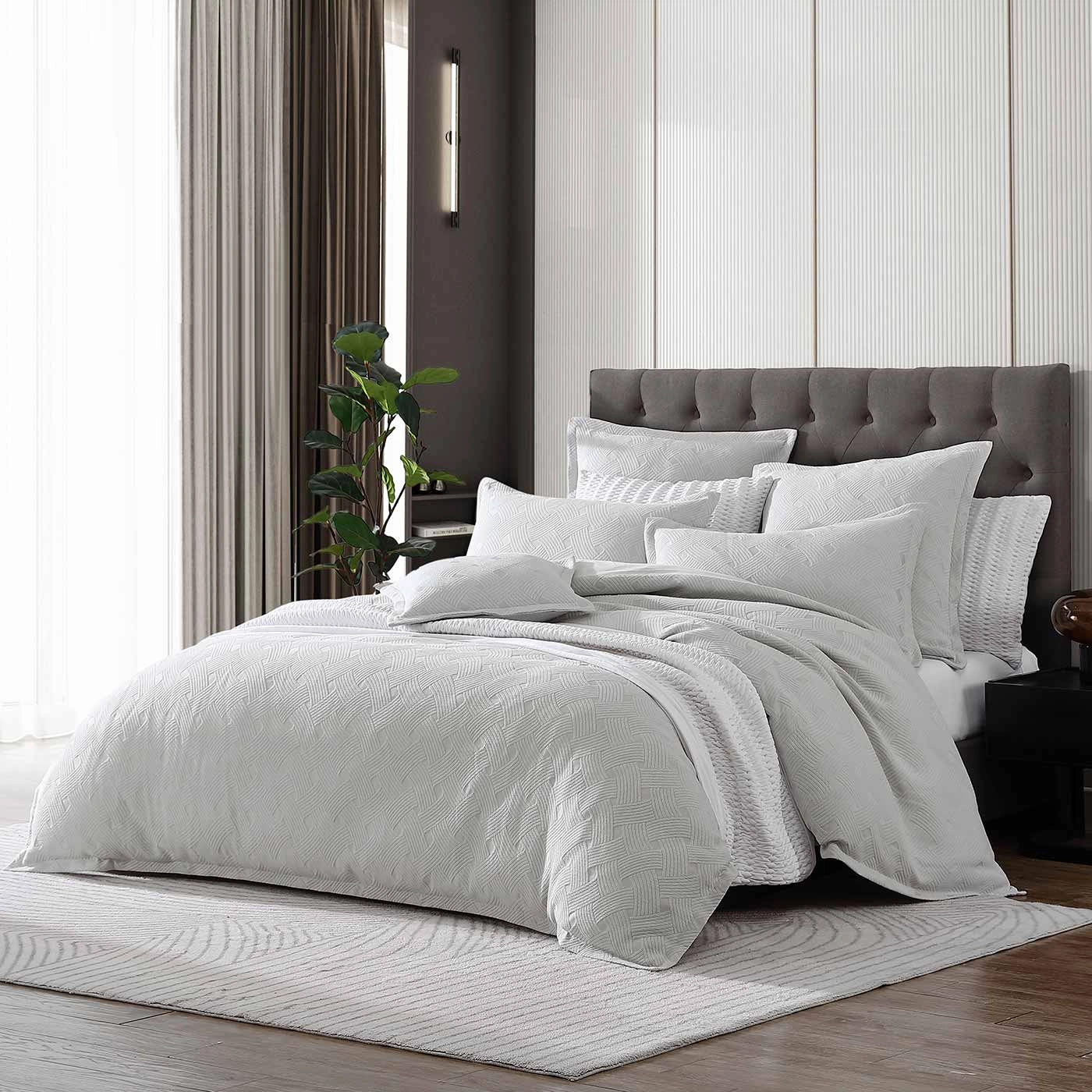 Nara Stone Quilt Cover Set by Private Collection