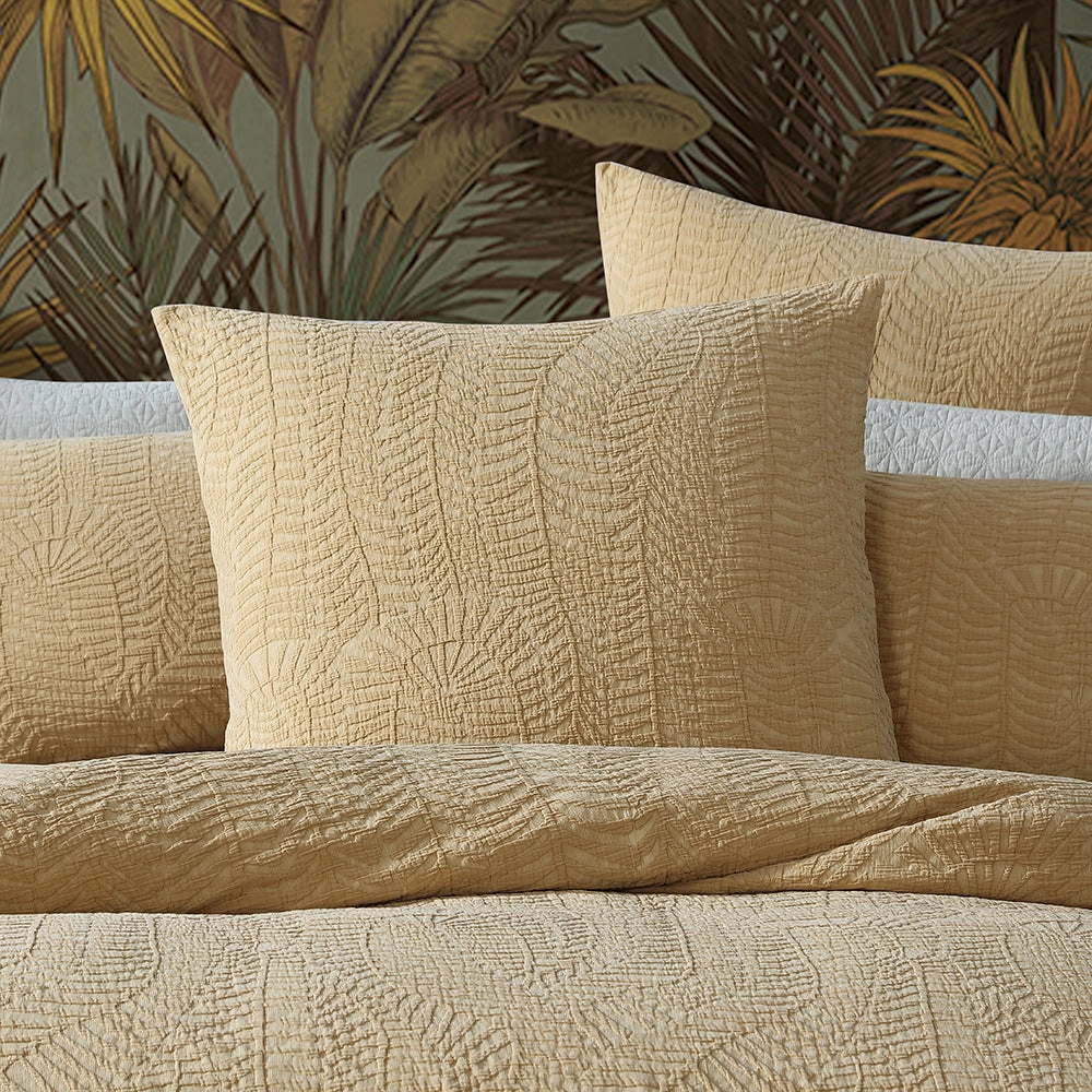 Navajo Mustard European Pillowcase by Logan and Mason Platinum