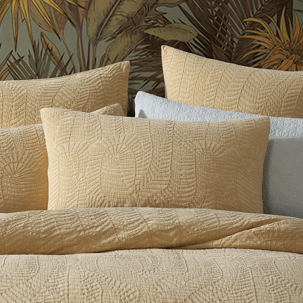 Navajo Mustard Quilt Cover Set by Logan and Mason Platinum