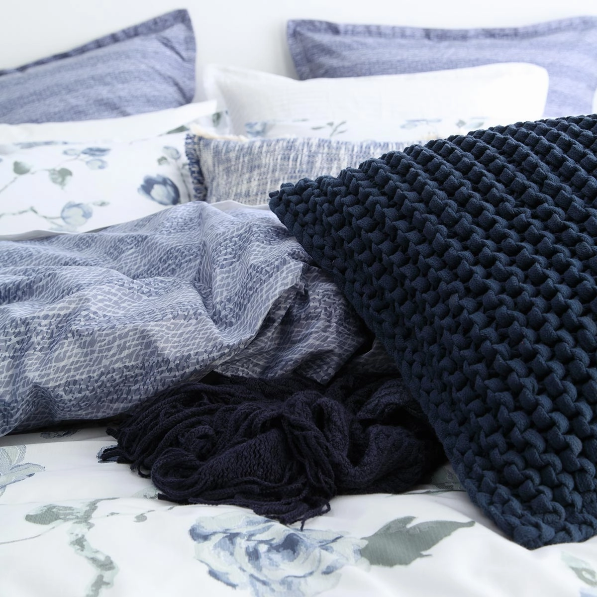 Nicola White Quilt Cover Set by Logan and Mason