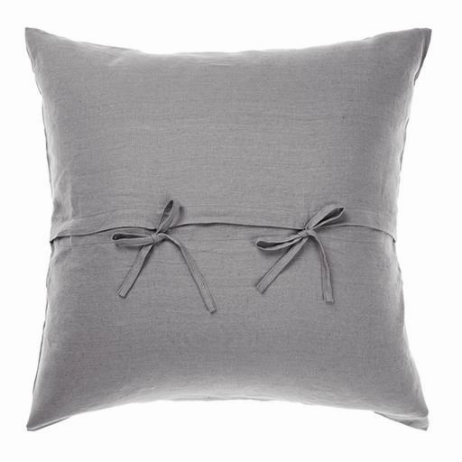 Nimes Linen QUILT COVER SET Ash by Linen House