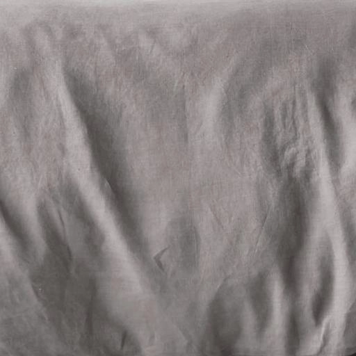 Nimes Linen QUILT COVER SET Ash by Linen House