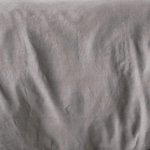 Nimes Linen QUILT COVER SET Ash by Linen House