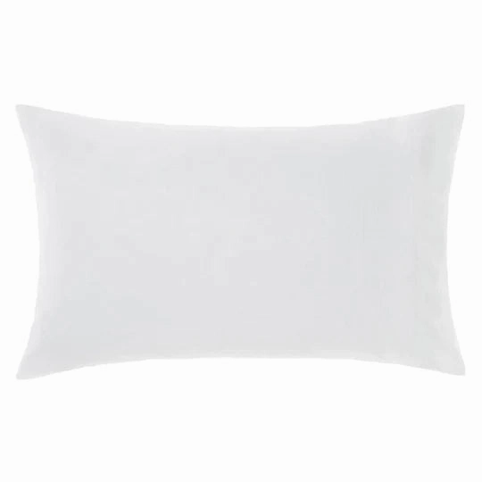 Nimes Linen QUILT COVER SET White by Linen House