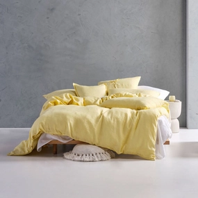 Nimes Meadow Linen QUILT COVER SET by Linen House