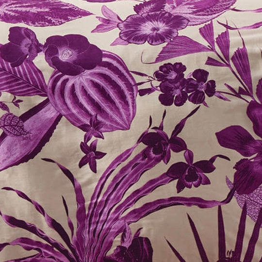 Nirvana Amethyst Quilt Cover Set by Linen House