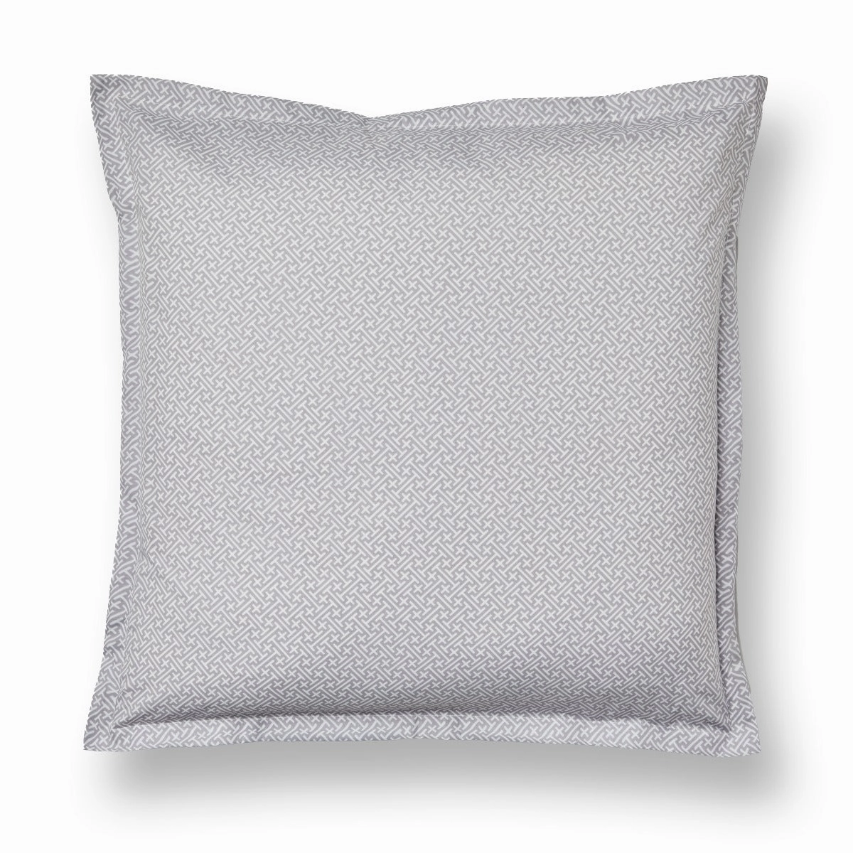 Noto White European Pillowcase by Logan & Mason