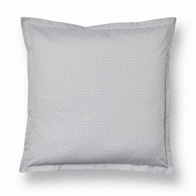 Noto White European Pillowcase by Logan & Mason